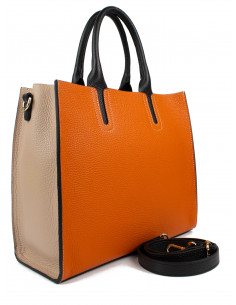 Dámská kožená kabelka Giostra Adona velká na rameno 2