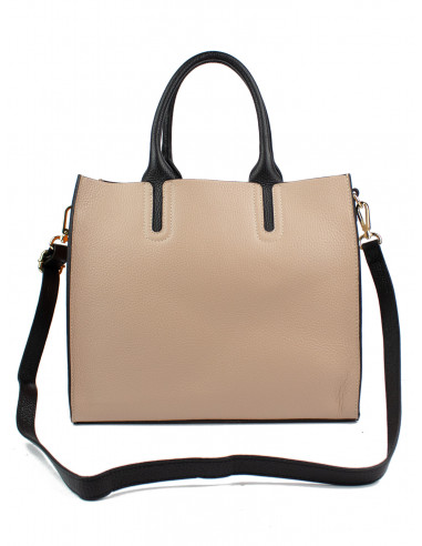 Dámská kožená kabelka Giostra Adona velká na rameno