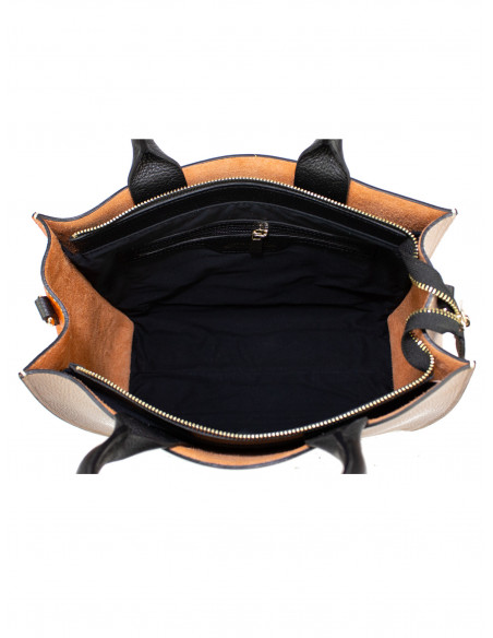 Dámská kožená kabelka Giostra Adona velká na rameno