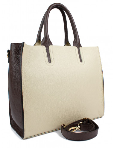 Dámská kožená kabelka Giostra Adona velká na rameno