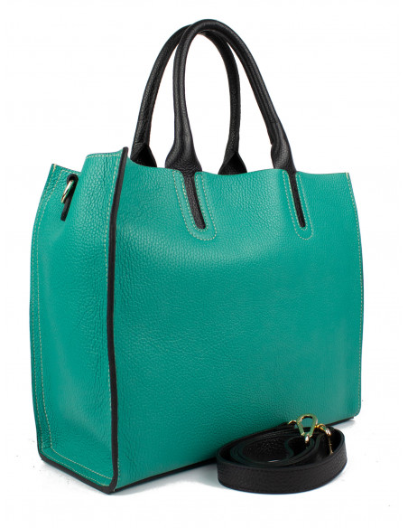 Dámská kožená kabelka Giostra Adona velká na rameno