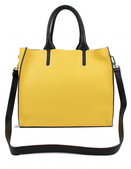 Dámská kožená kabelka Giostra Adona velká na rameno