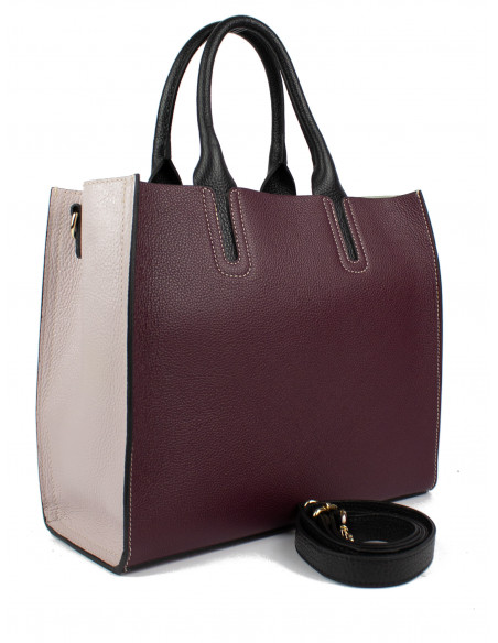 Dámská kožená kabelka Giostra Adona velká na rameno