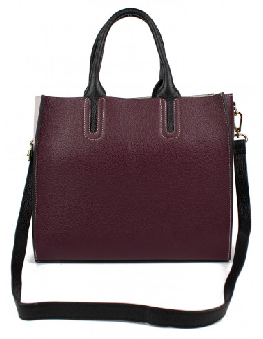 Dámská kožená kabelka Giostra Adona velká na rameno