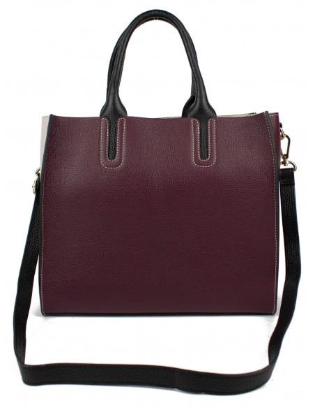 Dámská kožená kabelka Giostra Adona velká na rameno