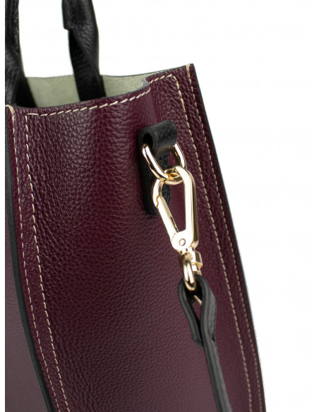 Dámská kožená kabelka Giostra Adona velká na rameno