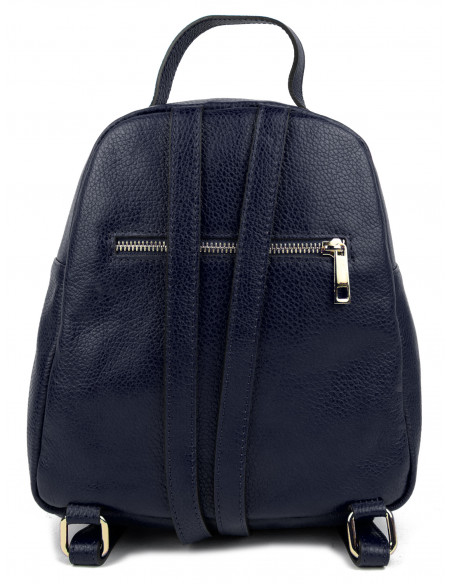 Dámský kožený batoh Giostra Zaino s ozdobným prošíváním