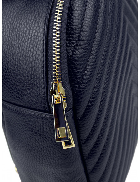Dámský kožený batoh Giostra Zaino s ozdobným prošíváním