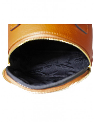 Dámský kožený batoh Giostra Zaino s ozdobným prošíváním