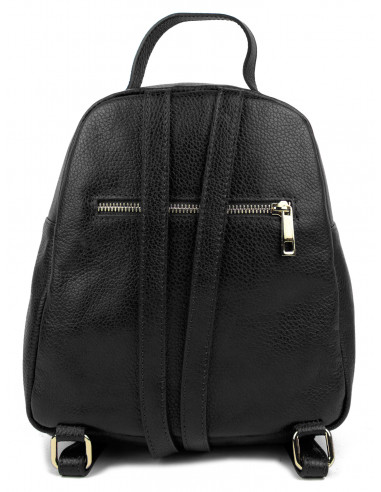 Dámský kožený batoh Giostra Zaino s ozdobným prošíváním