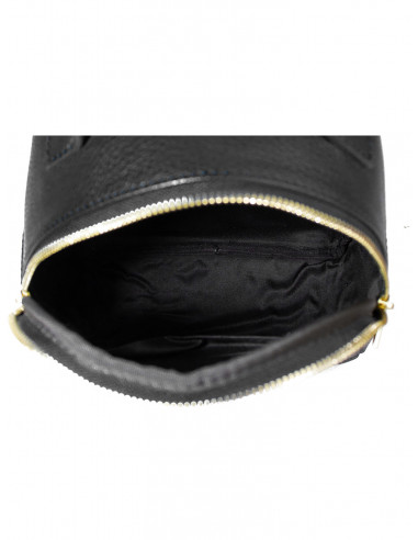 Dámský kožený batoh Giostra Zaino s ozdobným prošíváním