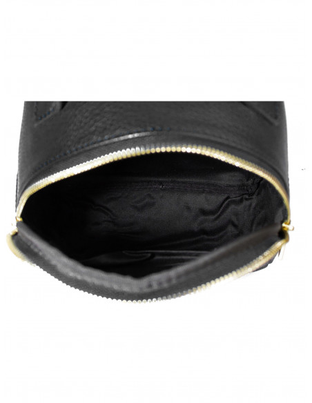 Dámský kožený batoh Giostra Zaino s ozdobným prošíváním