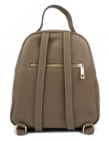 Dámský kožený batoh Giostra Zaino s ozdobným prošíváním