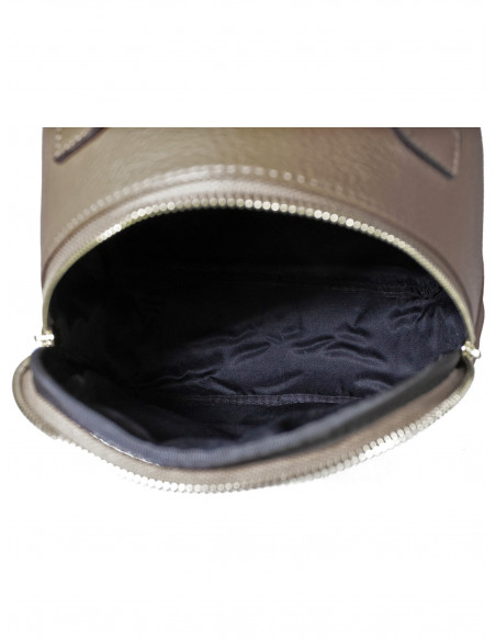 Dámský kožený batoh Giostra Zaino s ozdobným prošíváním