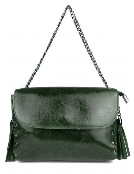 Dámská kožená kabelka Giostra Laetita s řetízkem