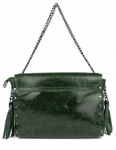 Dámská kožená kabelka Giostra Laetita s řetízkem