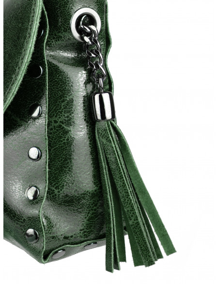 Dámská kožená kabelka Giostra Laetita s řetízkem