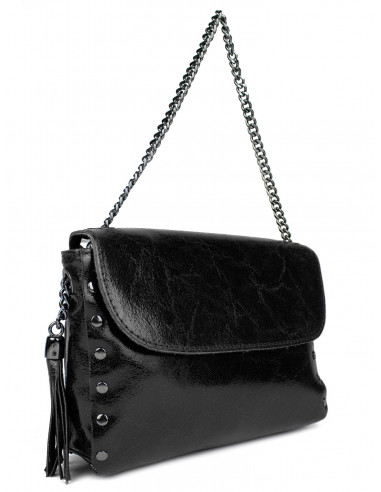 Dámská kožená kabelka Giostra Laetita s řetízkem