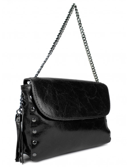 Dámská kožená kabelka Giostra Laetita s řetízkem