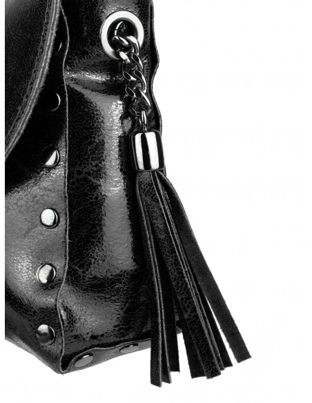 Dámská kožená kabelka Giostra Laetita s řetízkem