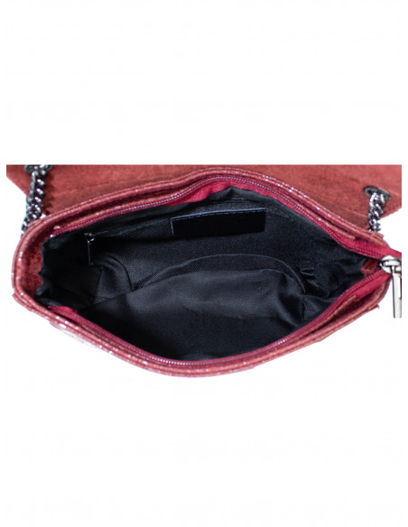 Dámská kožená kabelka Giostra Laetita s řetízkem