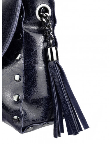 Dámská kožená kabelka Giostra Laetita s řetízkem