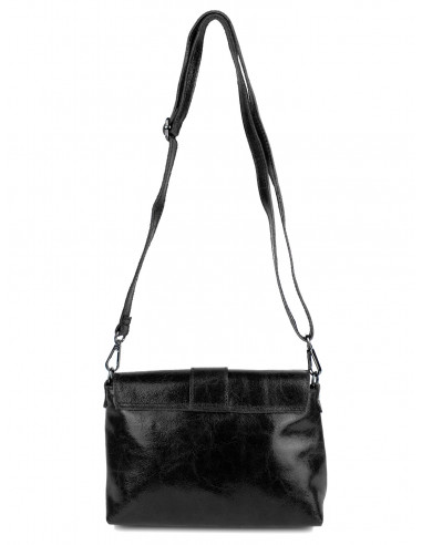 Dámská kožená crossbody kabelka Giostra Luna s kovovou ozdobou