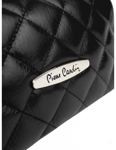 Dámská kožená kabelka Pierre Cardin Bella Piccola prošívaná s řetízkem