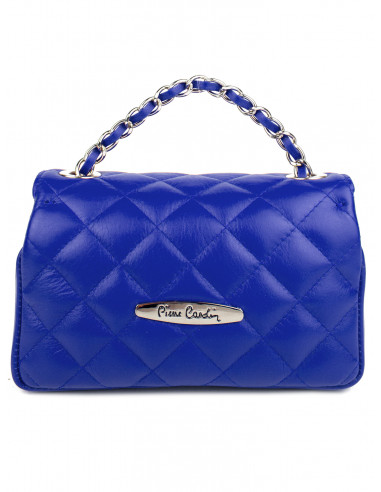 Dámská kožená kabelka Pierre Cardin Bella Piccola prošívaná s řetízkem