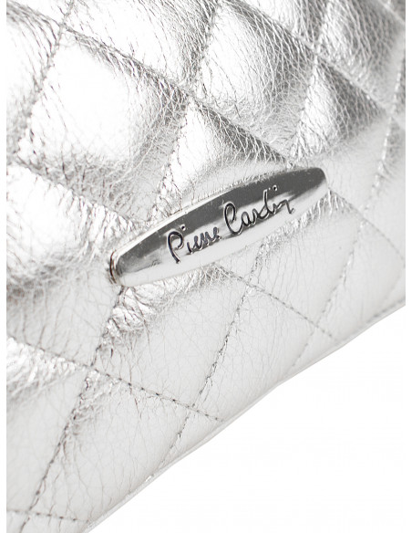 Dámská kožená kabelka Pierre Cardin Bella Piccola prošívaná s řetízkem