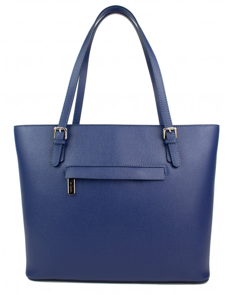 Dámská kožená kabelka Pierre Cardin Grace shopper bag s květy