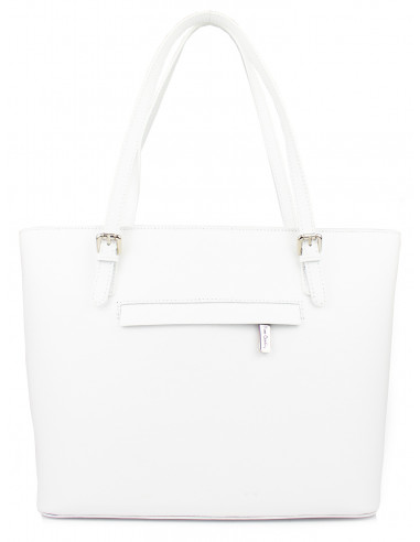 Dámská kožená kabelka Pierre Cardin Grace shopper bag s květy