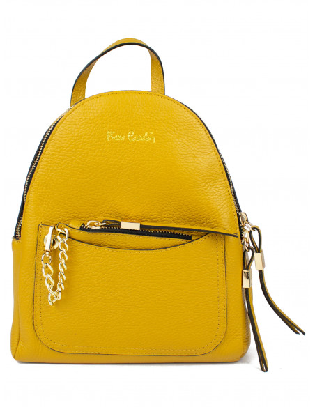 Malý dámský kožený batůžek Pierre Cardin Dino Piccolo