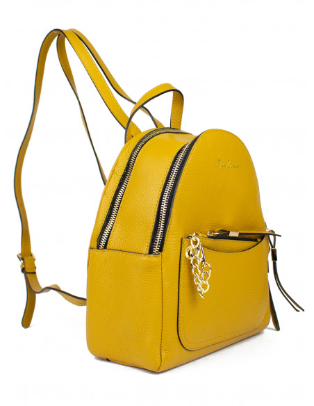 Malý dámský kožený batůžek Pierre Cardin Dino Piccolo