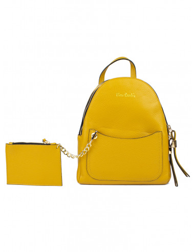 Malý dámský kožený batůžek Pierre Cardin Dino Piccolo