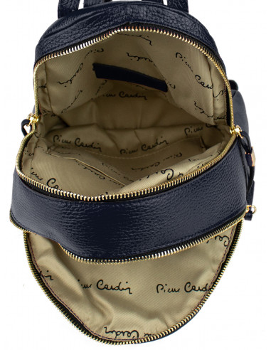 Malý dámský kožený batůžek Pierre Cardin Dino Piccolo