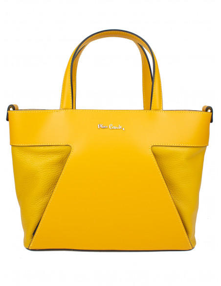 Dámská kožená kabelka Pierre Cardin Brena shopper bag na rameno