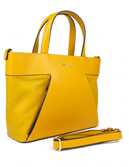 Dámská kožená kabelka Pierre Cardin Brena shopper bag na rameno