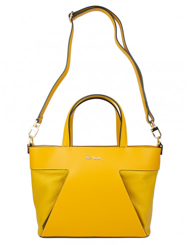 Dámská kožená kabelka Pierre Cardin Brena shopper bag na rameno