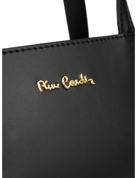 Dámská kožená kabelka Pierre Cardin Brena shopper bag na rameno