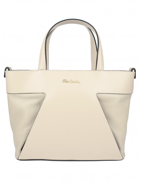 Dámská kožená kabelka Pierre Cardin Brena shopper bag na rameno