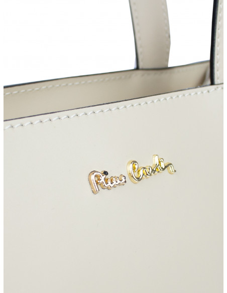 Dámská kožená kabelka Pierre Cardin Brena shopper bag na rameno