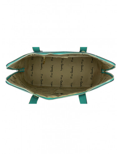 Dámská kožená kabelka Pierre Cardin Chantal Grande s květy