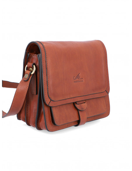 Dámská italská kožená crossbody kabelka Cristina Rui Piacenza