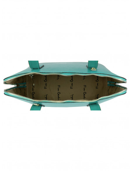 Dámská kožená kabelka Pierre Cardin Chantal Medium s květy