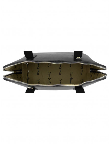 Dámská kožená kabelka Pierre Cardin Chantal Medium s květy