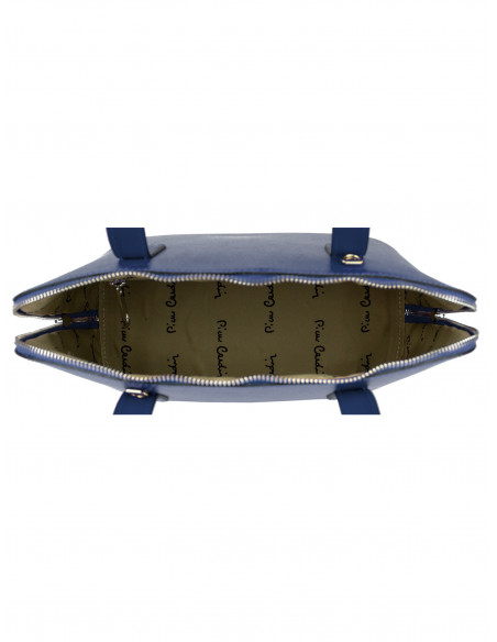 Dámská kožená kabelka Pierre Cardin Chantal Medium s květy