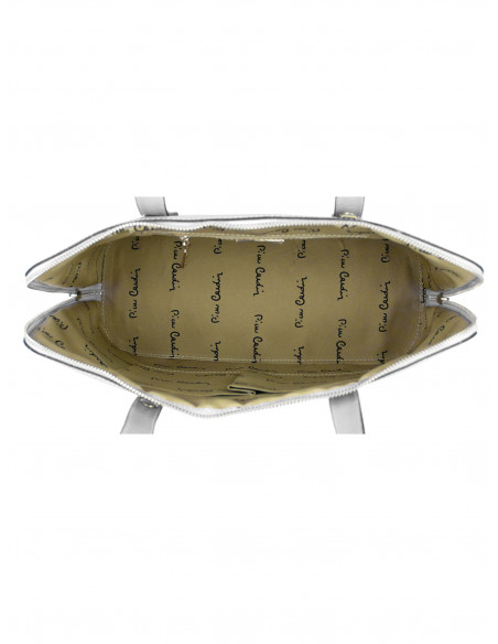 Dámská kožená kabelka Pierre Cardin Chantal Grande s květy