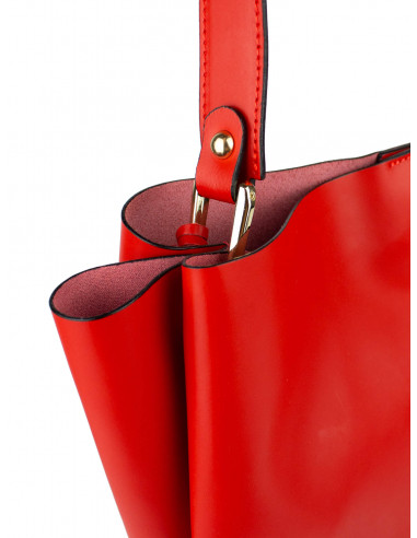 Dámská kožená kabelka Pierre Cardin Arabella jednoduchá shopper bag