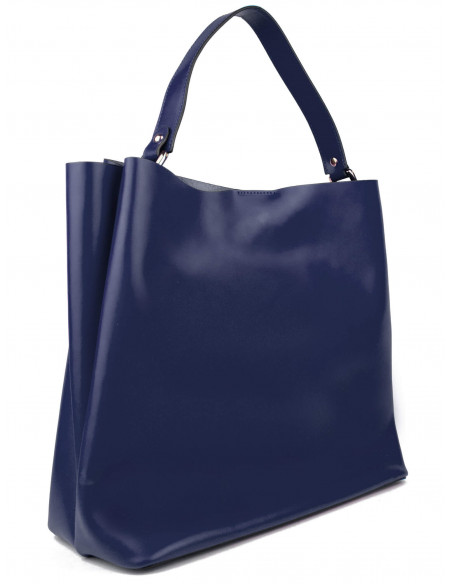 Dámská kožená kabelka Pierre Cardin Arabella jednoduchá shopper bag